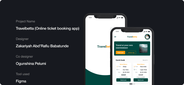 Travelbetta Mobile App Design